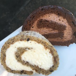 Gluten-free vanilla and chocolate cakes from Duane Park Patisserie